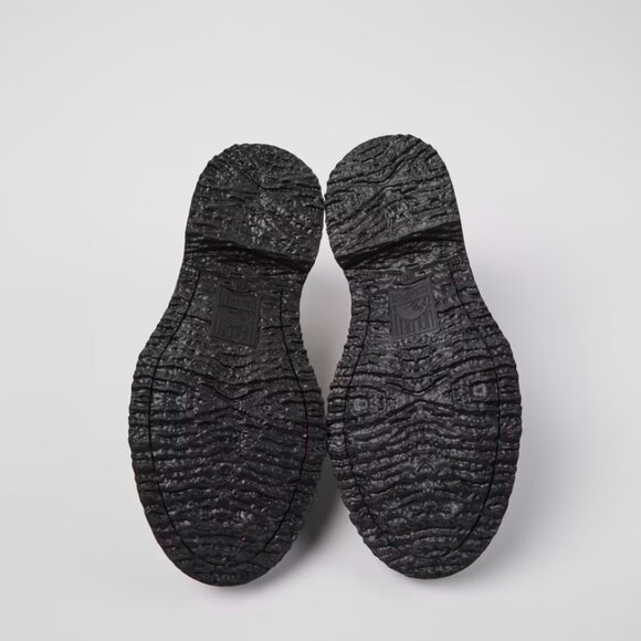 Twins Black and brown leather shoes for women - Picture 4 of 4